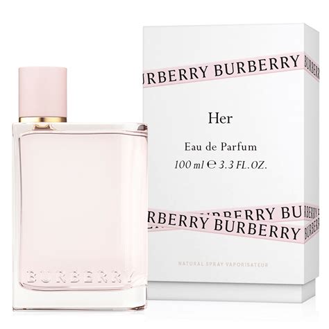 burberry her eau de parfum 100ml|burberry for women 100 ml.